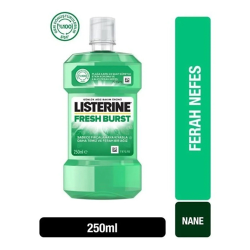 byeW3CqKFiQ3Dd2dhE4MSXEwkAtbLJGo88HEtWJn LISTERINE Fresh Burst Nane Ağız Bakım Suyu 250 ml - Görsel 1