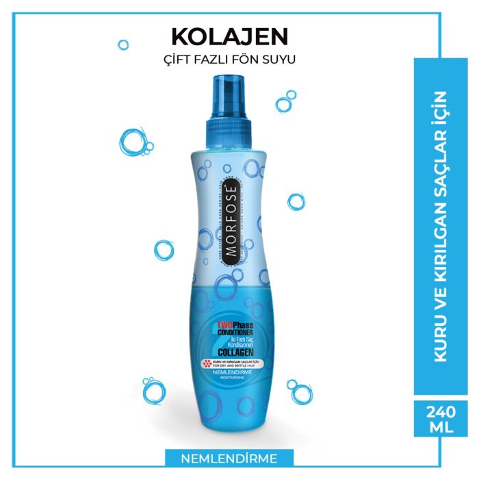 kolaen 240 sonnn MORFOSE Kolajen İki Fazlı 240 ml Fön Suyu - Görsel 1