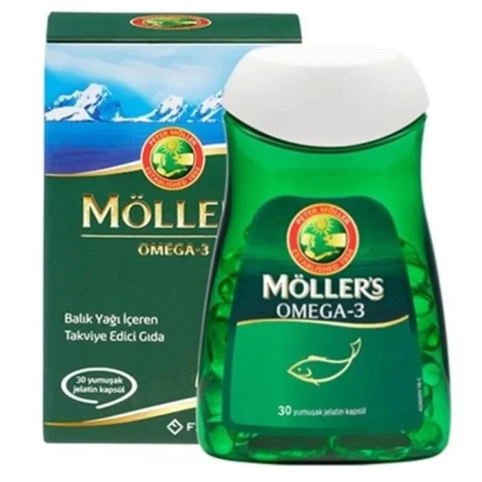 mollers-omega-3-takviye-edici-gida-30--95-453 MÖLLER'S Omega 3 Balık Yağı 30 Kapsül - Görsel 1