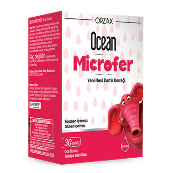 orzax-ocean-microfer-30ml-oral-damla-330-550x550h OCEAN Microfer 30 ml Oral Damla - Görsel 1