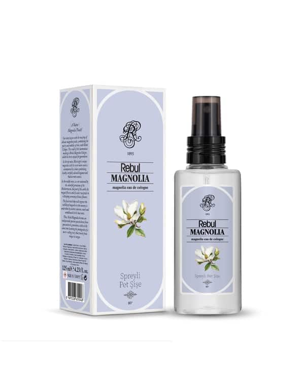 rebul-magnolia-edc-kolonya-125-ml-932e25 REBUL Magnolia Kolonya Sprey 125 ml - Görsel 1