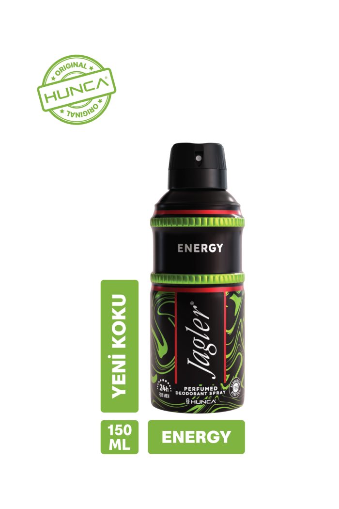 ENERGY-YENI-KOKU-DEO JAGLER Deodorant For Men İs Energy 150 ml - Görsel 1