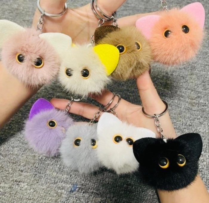 addd3463-432f-4464-b09e-c859605988ed İTHAL Lüx Peluş Anahtarlık/Çanta Süsü 1 adet - Görsel 1