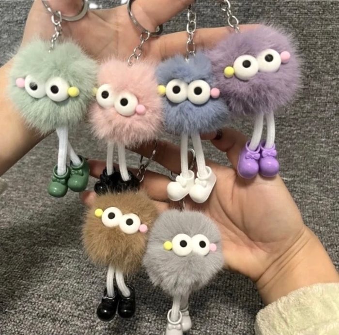 f74a9726-5ac7-4a4f-98fd-bb5e01afb8b0 İTHAL Lüx Peluş Anahtarlık/Çanta Süsü 1 adet - Görsel 1