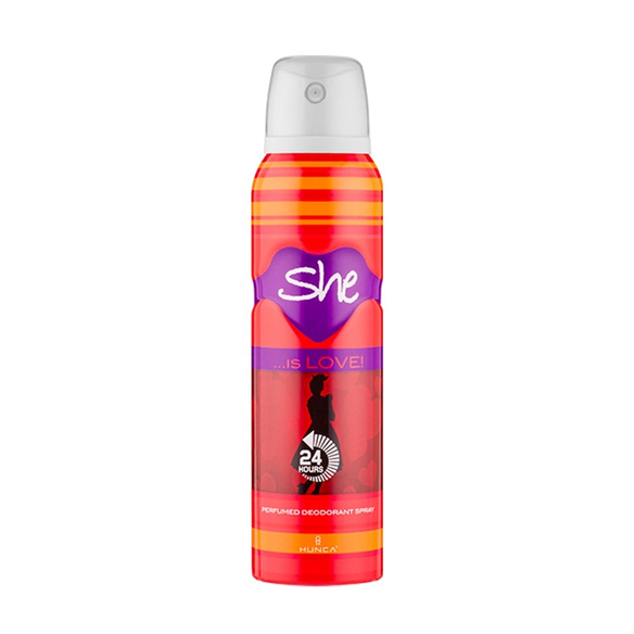 she-deo-150ml-byn-love-24-791b SHE Deodorant For Woman İs Love 150 ml - Görsel 1