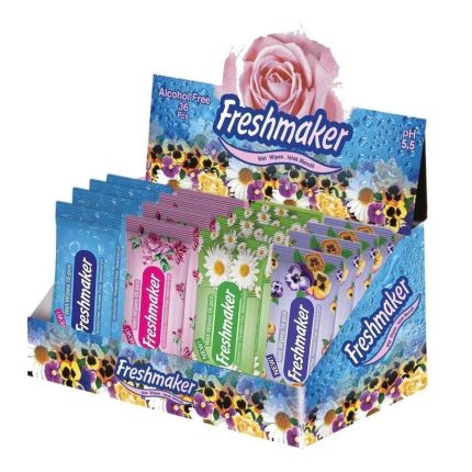 FRESH MAKER 15 li Islak Cep Mendili 36 adet (Standlı)