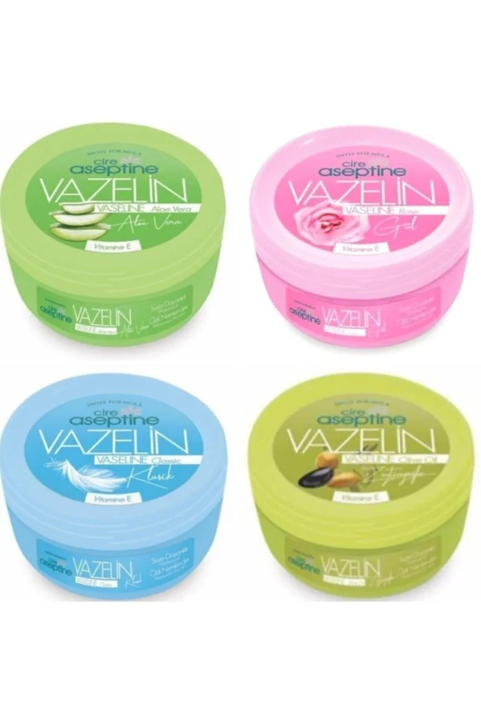 CİRE ASEPTİNE Vazelin Çeşitleri 150 ml x 4 adet - Görsel 1