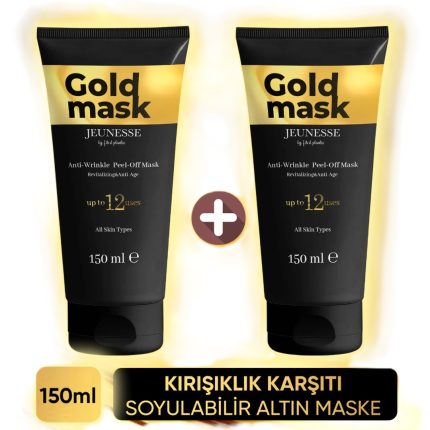 JEUNESSE Soyulabilir Gold Yüz Maskesi 150 ml x 2 adet