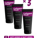 JEUNESSE Soyulabilir Kolajen Yüz Maskesi 150 ml x 3