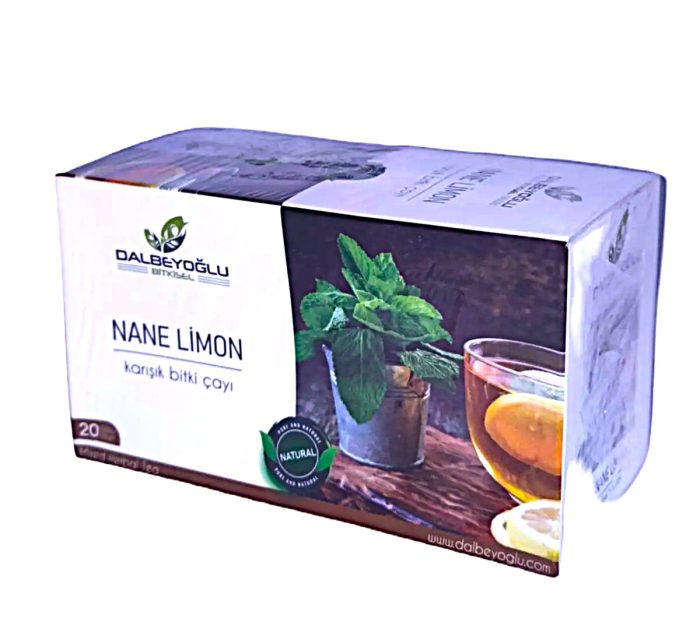 nane limon DALBEYOĞLU BİTKİSEL Nane-Limon Karışık Bitki Çayı 20 adet - Görsel 1