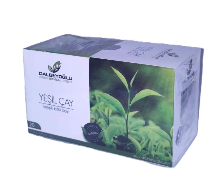 yeşill DALBEYOĞLU BİİTKİSEL Yeşil Çay Karışık Bitki Çayı 20 adet - Görsel 1