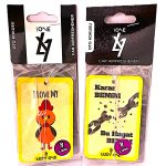 LUZY ONE Premium Kalite Kağıt Oto Kokusu X 2 adet