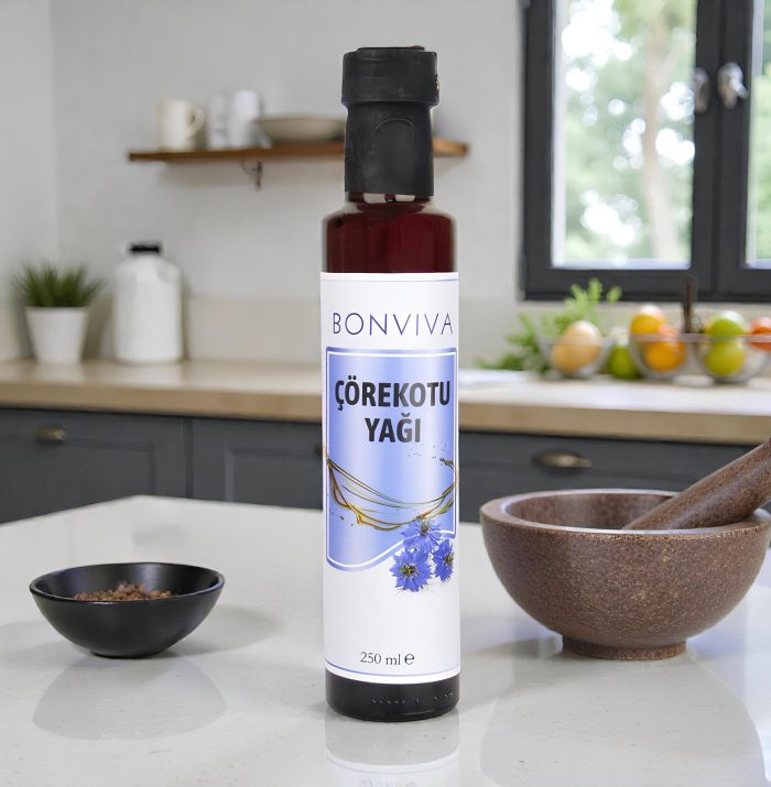 BONVİVA Saf Çörekotu Yağı 250 ml - Görsel 2