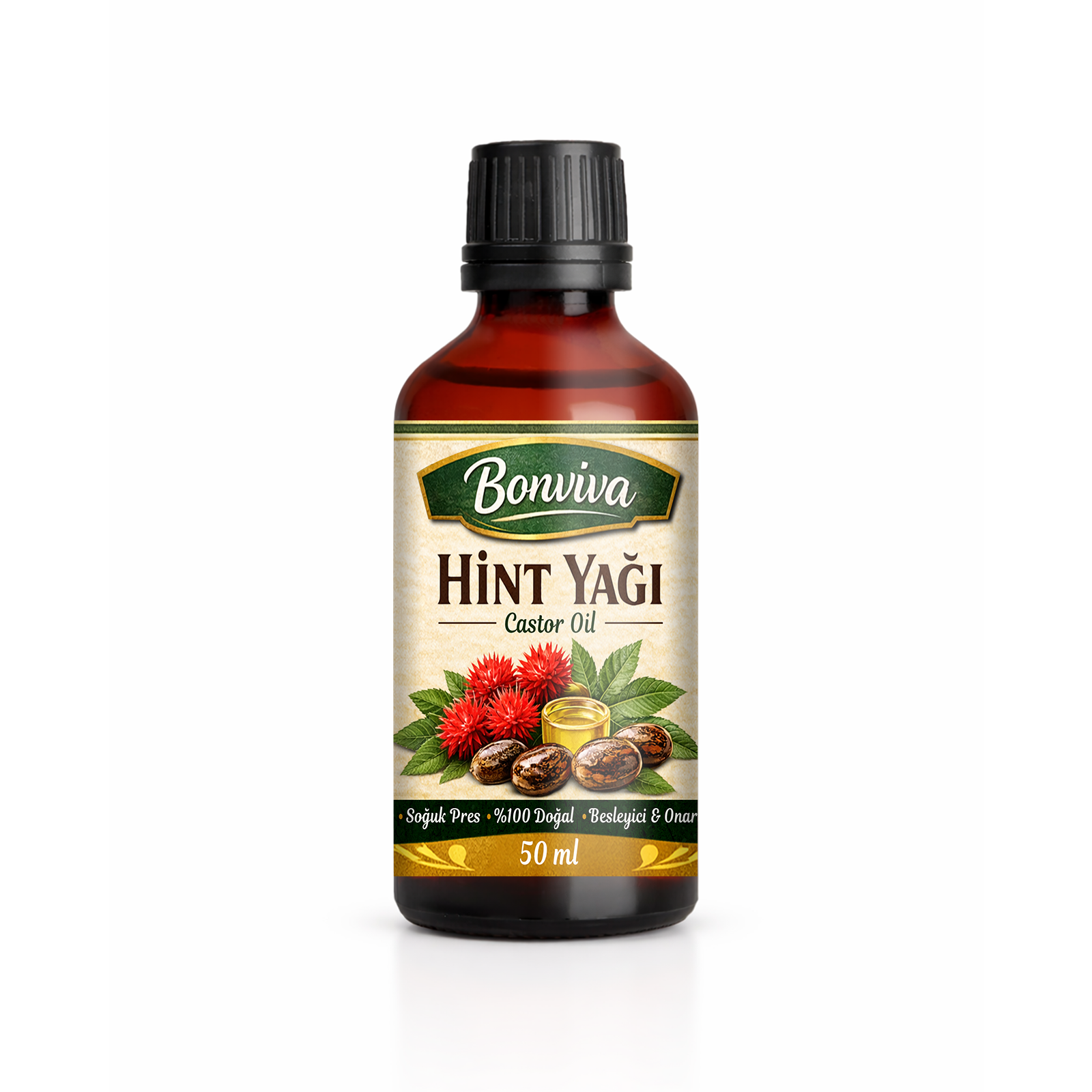 43 BONVİVA Hint Yağı 50 ml - Görsel 1