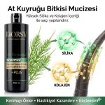 DORSY Kepeğe Karşı Etkili ve Nemlendirici Yağmur Ormanı Kokulu Tuzsuz Doğal Aleo Vera Şampuan 400 ml - Görsel 4