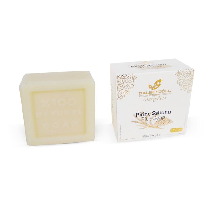 DALBEYOĞLU BİTKİSEL Doğal Prinç Sabunu 125 gr - Görsel 3