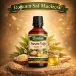 BONVİVA Soğuk Pres Saf Susam Yağı 50 ml