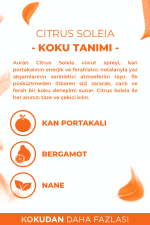 AURAN Citrus Solea Vücut Spreyi Vücut Kokusu Vücut Misti 150 ml - Görsel 2