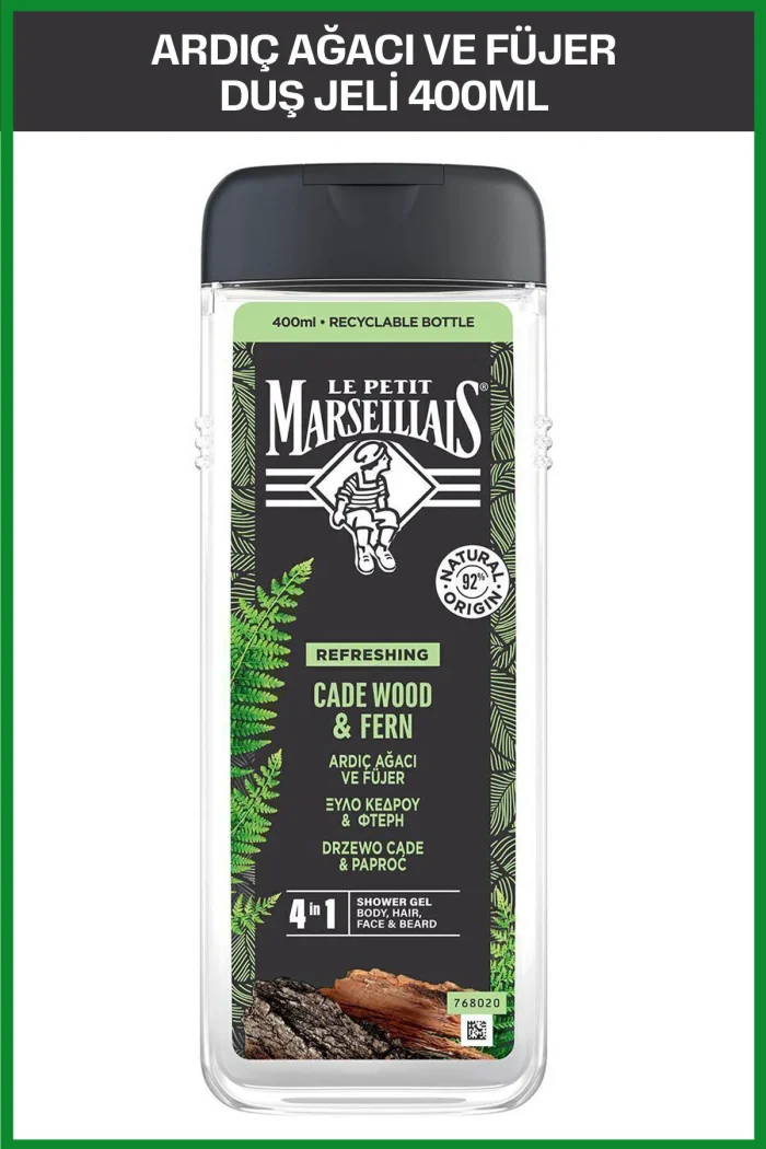 LE PETİT MARSELLİAS Ardıç Ağacı ve Fujer Duş Jeli 400 ml - Görsel 2