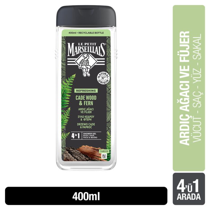 LE PETİT MARSELLİAS Ardıç Ağacı ve Fujer Duş Jeli 400 ml - Görsel 3