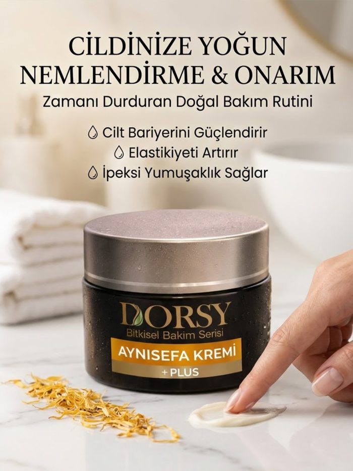 DORSY +PLUS Özel Üretim Onarıcı Bakım Aynısefa Kremi 50 ml - Görsel 2