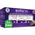 BİOXCİN Dökülme ve İncelme Karşıtı Siyah Sarımsak Şampuanı 3x300 ml
