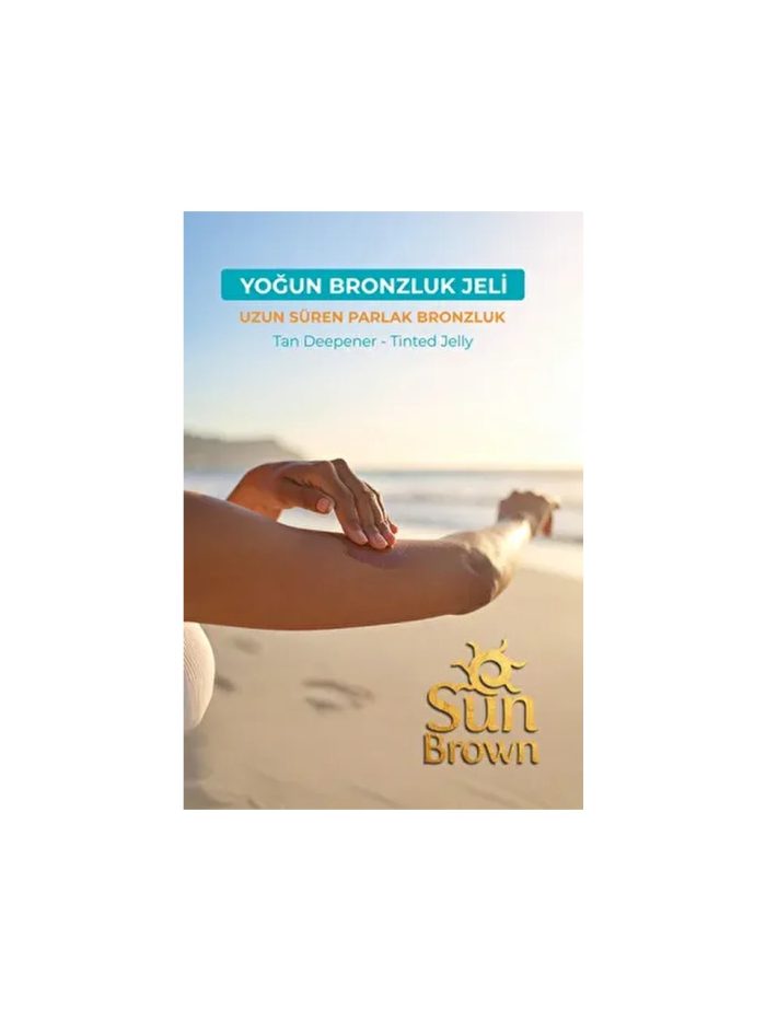 SUN BROWN Bronzlaştırıcı Yoğun Bronzluk Jeli 200 ml - Görsel 6