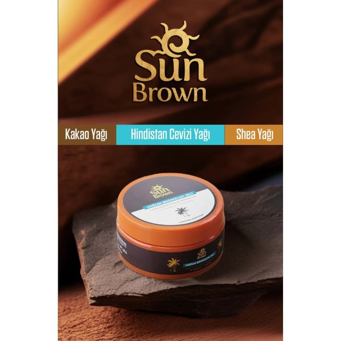 SUN BROWN Bronzlaştırıcı Yoğun Bronzluk Jeli 200 ml - Görsel 3