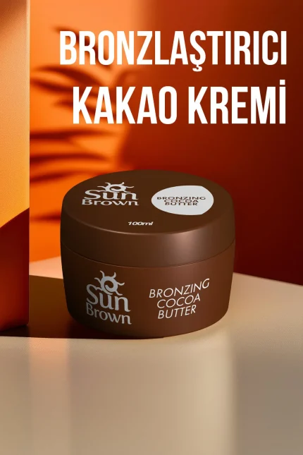 SUN BROWN Bronzlaştırıcı Kakao Özlü Güneş Kremi 100 ml
