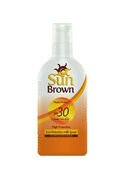 SUN BROWN SPF 30+ Koruyucu Güneş Milk Sprey Losyon 200 ml
