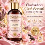 BONVİVA Çiçek Özlü Spa Masaj Yağı 250 ml - Görsel 3