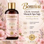 BONVİVA Çiçek Özlü Spa Masaj Yağı 250 ml - Görsel 4