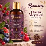 BONVİVA Orman Meyveleri Spa ve Masaj Yağı 250 ml - Görsel 6