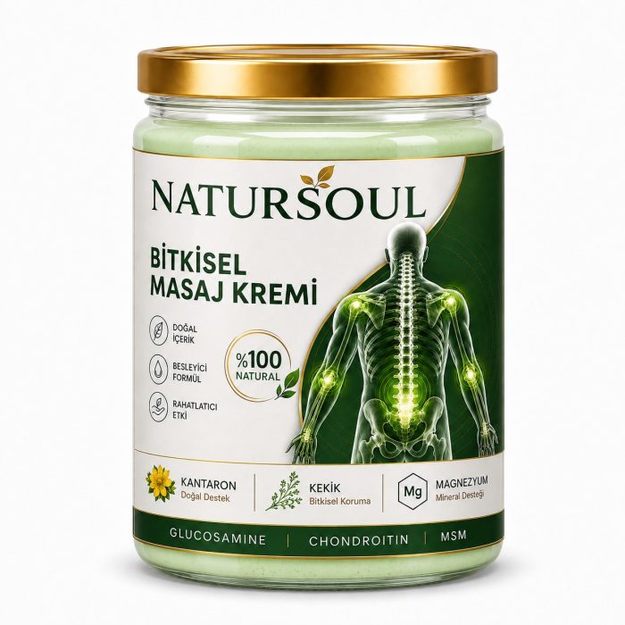 NATURSOUL Rahatlatıcı Bitkisel Masaj Kremi 100 ml - Görsel 3