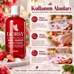 DORSY Çilek Kokulu Jakuzi Masaj ve Banyo Köpüğü 250 ml - Görsel 3