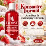 DORSY Çilek Kokulu Jakuzi Masaj ve Banyo Köpüğü 250 ml - Görsel 5