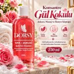 DORSY Gül Kokulu Jakuzi Masaj ve Banyo Köpüğü 250 ml - Görsel 3