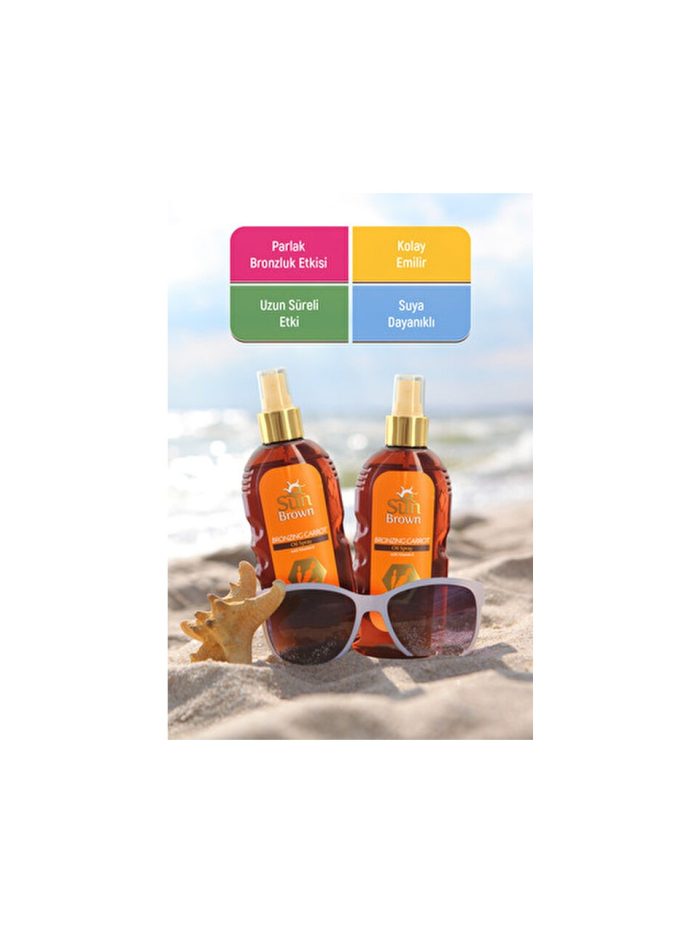 SUN BROWN Bronzlatıcı Havuç Yağı 200 ml - Görsel 4