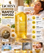 DORSY Papatya Kokulu Jakuzi Masaj ve Banyo Köpüğü 250 ml - Görsel 3