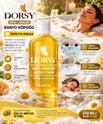 DORSY Papatya Kokulu Jakuzi Masaj ve Banyo Köpüğü 250 ml - Görsel 6