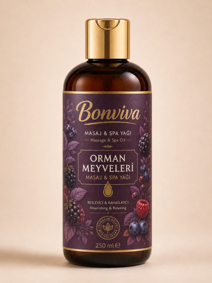 BONVİVA Orman Meyveleri Spa ve Masaj Yağı 250 ml - Görsel 2