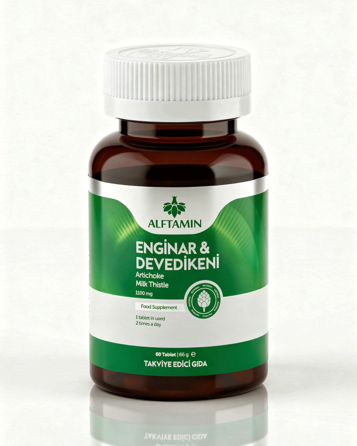 ALFTAMİN Enginar & Devedikeni 1100 Mg 60 Tablet - Görsel 3