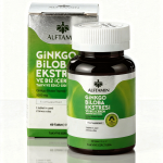 ALFTAMİN Ginkgo Biloba ve B12 İçeren Takviye 1100 mg 60 Tablet