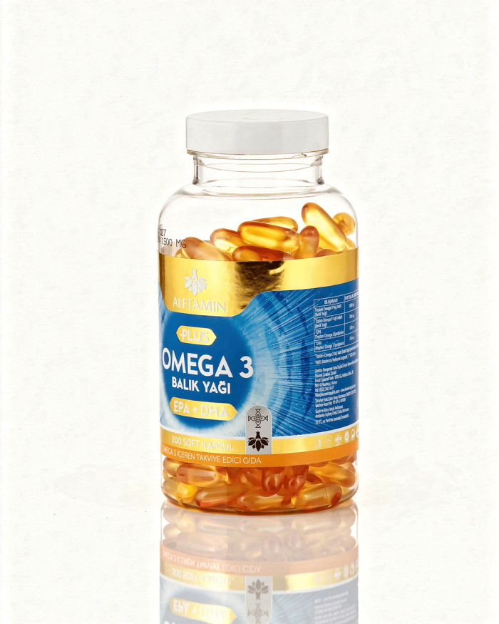 ALFTAMİN Plus Omega 3 Balık Yağı 200 SoftJel Kapsül - Görsel 3