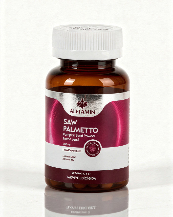 ALFTAMİN Saw Palmetto Takviye Edici Gıda 1000 Mg 60 Tablet - Görsel 3