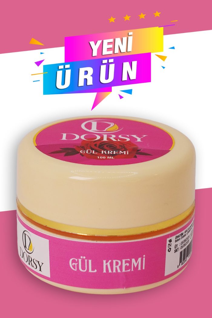 DORSY Gül Kokulu Nemlendirici Vücut Kremi 100 ml - Görsel 4