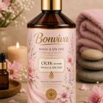 BONVİVA Çiçek Özlü Aromaterapi Masaj ve Spa Yağı 500 ml